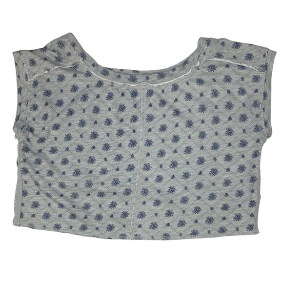 Free People Gray Floral Pajama Set - Picture 8 of 14